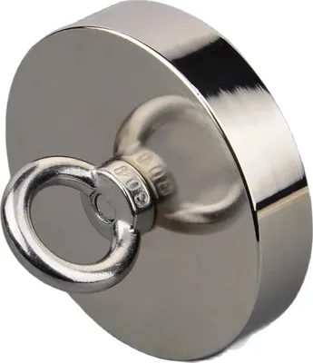 Produktbild von Angelmagnet, 400KG Zugkraft, langlebiges Neodym, 400KG, magnetische Zugkraft