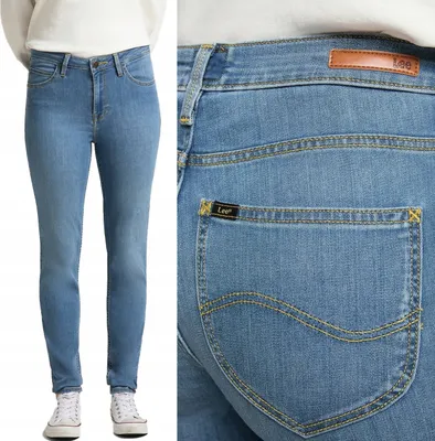 Produktbild von LEE, Damen Jeanshose, Skinny fit, SCARLETT HIGH, W29 L31, Blau, Jeans, baggyjeans, buggy
