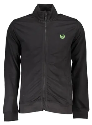Produktbild von Gian Marco Sweatshirt mit Reißverschluss für Männer Molenaar schwarz XL