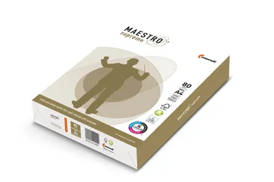 Produktbild von Mondi Maestro supreme 100g/m² DIN-A4 - 500 Blatt Premiumpapier weiß