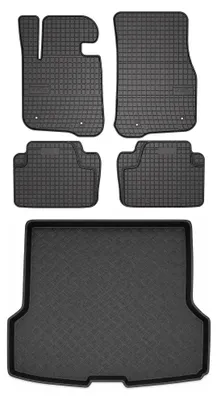 Immagine prodotto di Tappetini gomma SolidPRO + bagagliaio per BMW Serie 4 F36 2017- 5 pezzi
