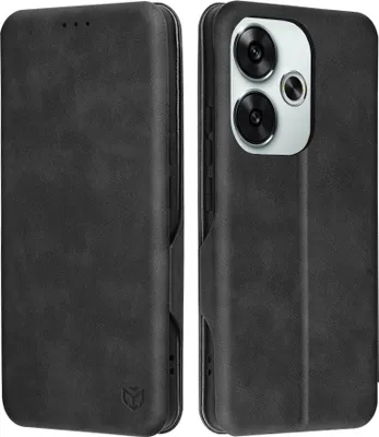 Image de Techsuit Safe+ Book Wallet Housse à rabat pour Xiaomi Poco F6 - Noir