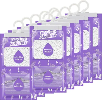 Obrázek produktu pro Visutelný odvlhčovač s vůní, skříň, absorbér vlhkosti pro sklep, ložnici, prádelnu, proti vlhkosti, proti plísním