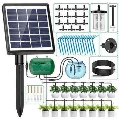 Obrázek produktu pro Solární automatický zavlažovací systém - kapková závlaha