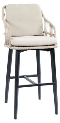 Produktbild von Barhocker Isabel | Rope | Sand | 2er Set