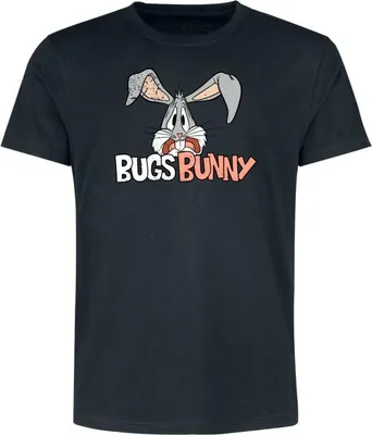 Produktbild von Looney Tunes T-Shirt Herren Bugs Bunny schwarz M