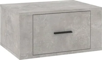 Produktbild von Wand-Nachttisch Betongrau 50x36x25 cm