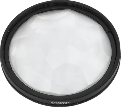 Zdjęcie produktu dla filtr kalejdoskopowy 49 mm, filtr ze szkła kryształowego z efektem specjalnym do lustrzanek cyfrowych Akcesoria fotograficzne
