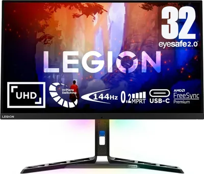 Image de Lenovo Legion Y32p-30, 80 cm (31.5"), 3840 x 2160 px, 4K Ultra HD, noir