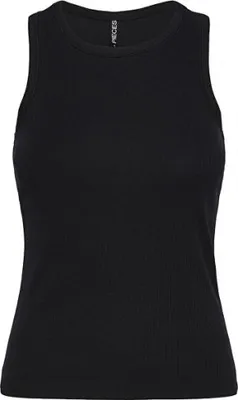 Zdjęcie produktu dla Damski top bez rękawów PCRUKA Slim Fit 17133673, czarny, rozmiar L
