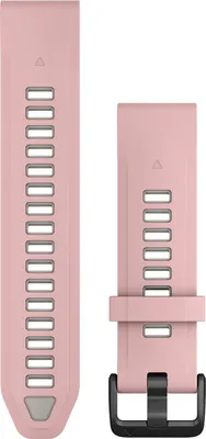 Garmin 010-13391-05 Quickfit Silikonband 20 mm Rosa/Nebelgrau 1