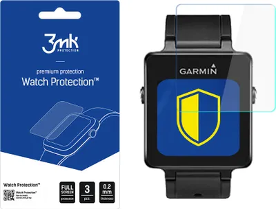 Produktbild von 3mk Display Schutzfolie Watch Protection für Garmin Vivoactive 0,2mm (3 Stück)
