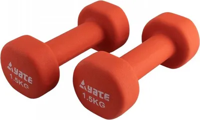 Produktbild von YATE Neopren-Hanteln 1,5kg/Paar