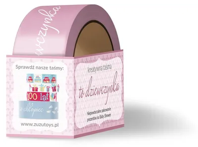 Productafbeelding van Lint voor het inpakken van cadeaus, babyshower, meisjes