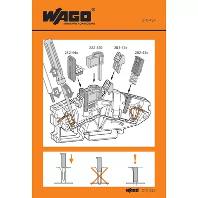Produktbild von WAGO Handhabungsaufkleber 210-424