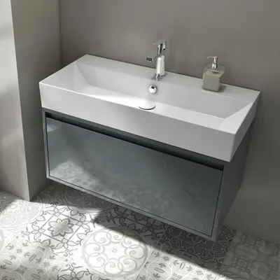 Produktbild von Pure 2.0 Waschtisch mit Unterschrank 90 cm mit 1 Auszug