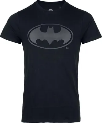 Produktbild von Batman T-Shirt Herren Logo - DC Comics Official schwarz XL