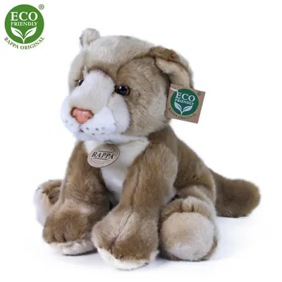 Obrázok produktu pre RAPPA Plyšový sediaci lev 27 cm ECO-FRIENDLY