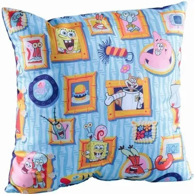 Obrázok produktu pre Obojstranný vankúš SpongeBob modrý