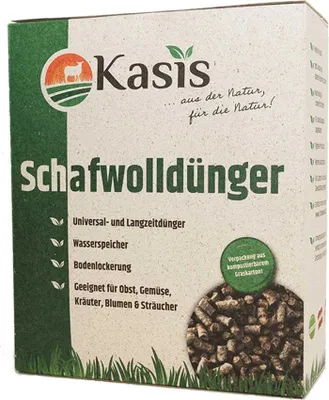 Produktbild von Kasis Schafwolldünger 1kg