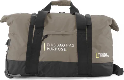 Produktbild von National Geographic Reisetasche Pathway aus recyceltem Polyester Khaki One Size