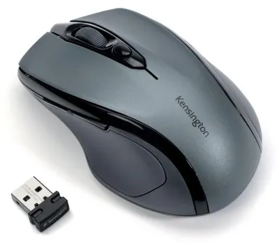 Produktbild von Kensington Pro Fit kabellose Mid-Size-Maus optisch 1600 DPI graphitgrau
