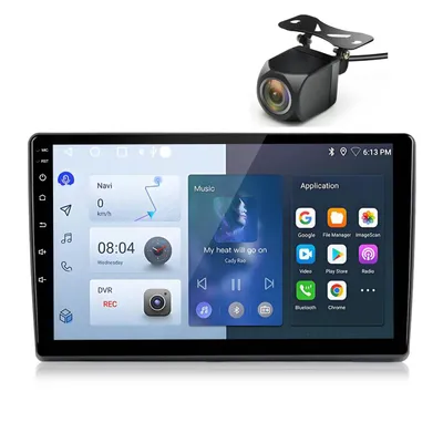 Image de Système de navigation intégré 9 pouces Carplay 2+64 Go Android 15 pour Fiat Ducato Citroën Jumper Peugeot Boxer Autoradio GPS Navi WIFI BT FM RDS SWC DAB+ 2DIN USB