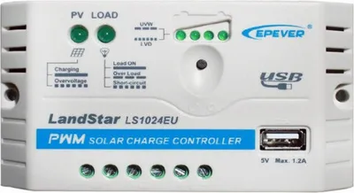 Obrázek produktu pro Epever 12/24V 10A regulátor nabíjení USB