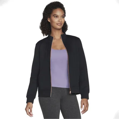 Obrázok produktu pre Skechers Mikiny Go Walk Everywhere Full Zip Hoodless, W3JA261BLK, Größe: 168