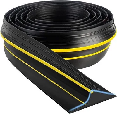 Immagine prodotto di Guarnizione in gomma per porte da garage da 15 mm, impermeabile e isolante