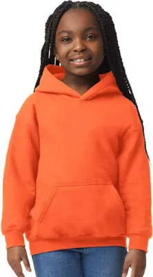 Image de Gildan - Sweat à capuche pour enfants RW9816 (116) (orange)