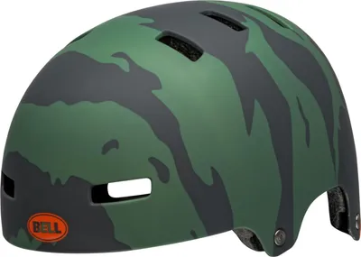 Produktbild von Bell SPAN Fahrradhelm matte ravine green/orange XS Dunkelgrün