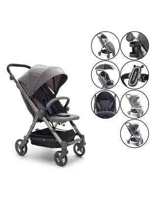 Produktbild von Twistshake 7 in 1 Folding Baby Stroller | Cup Holder + Phone Holder + Mosquito Net + Rain Cover + Umbrella Holder + Headrest + Blanket | Foldable - Li
