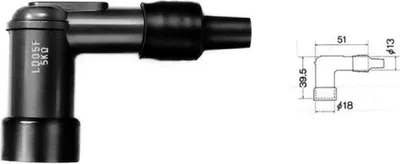 Produktbild von NGK Zündkerzenstecker 8362 10/12mm Phenol