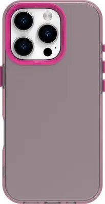 Produktbild von Mobigear Crystal iPhone 16 Pro Hülle Hardcase Backcover - Rot