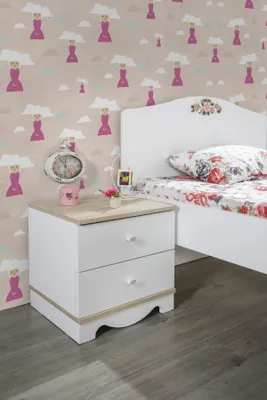 Zdjęcie produktu dla Stoliki nocne Stoliki nocne drewniane Stoliki nocne do pokoju dziecięcego