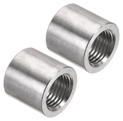 Productafbeelding van Las Koppeling - NPT Schroefdraad - Vloeistof Leidingen - Roestvrij Staal - 1/4 NPT - Zilverkleurig