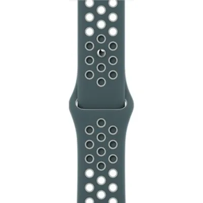 Produktbild von Apple MJ6G3ZM/A, Band, Smartwatch, Grün, Silber, Apple, Apple Watch 40mm Apple Watch 38mm, Fluor-Elastomer