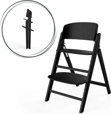 Produktbild von Cybex Click & Fold Hochstuhl, Farbe:Stunning Black