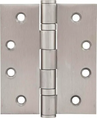 Produktbild von Scharnier  klappbares Aufschraubscharnier 102x89mm, Edelstahl