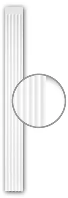 Image de Profhome 122030 Fût de pilastre Élement décorative