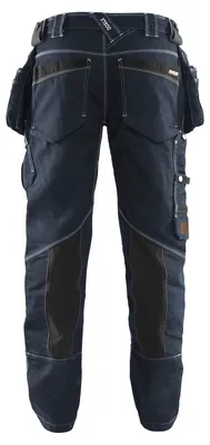Produktbild von Blakläder 1990 1141 Handwerker Arbeitshose Stretch X1900, Farbe:marineblau/schwarz, Größe:44