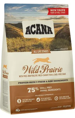 Obrázok produktu pre Krmivo pre mačky Acana Wild Prairie Cat Kurča Morka 1,8 kg