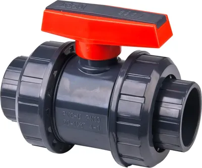 Produktbild von OSAGA PVC-U Kugelhahn PROFI PN10 Ø 50 mm 1-1/2 Zoll