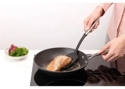 Productafbeelding van Brabantia 250705, Keuken-spatel, Zwart, Zilver, Kunststof, Nylon, 1 stuk