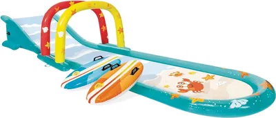 Produktbild von INTEX 56167NP - Wasserrutsche - Surfing Fun (561x137x99cm) Rutsche Wasserbahn