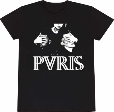 Produktbild von Pvris - T-Shirt für Herren/Damen Uni HE3034 (XL) (Schwarz)