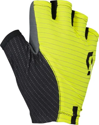 Produktbild von SCOTT Fingerlose Fahrradhandschuhe - RC ULTIMATE GRAPHENE - Gelb/Schwarz M