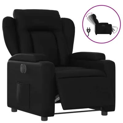 Obrázek produktu pro vidaXL Elektrické polohovací křeslo černá Imitace kůže