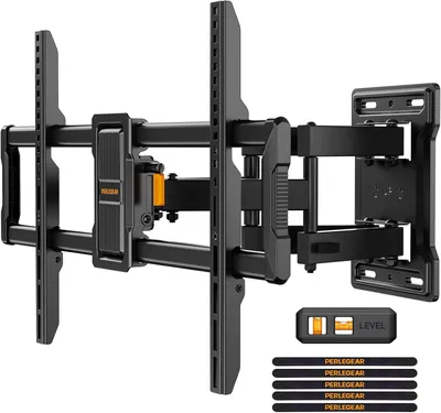 Immagine prodotto di Supporto a parete girevole e inclinabile per televisori piatti e curvi da 42-86 pollici - Supporto TV, massimo VESA 600x400mm, capacità massima 60kg